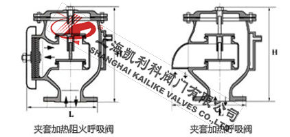 进口夹套呼吸阀