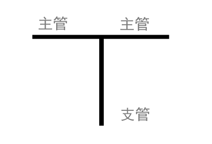 T型过滤器管路支管图