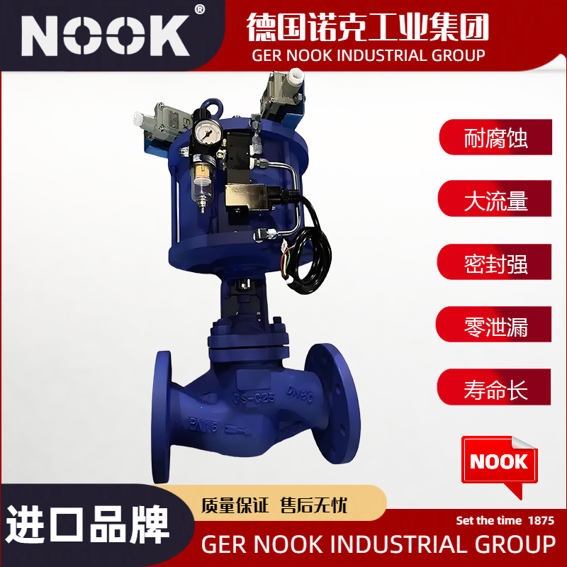 进口气动法兰截止阀